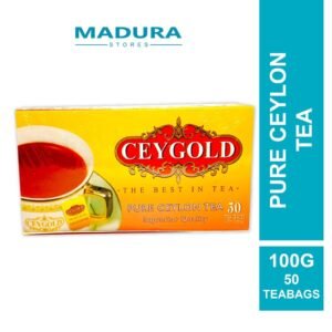 Ceygold Pure Ceylon Tea (50 Tea bags) 100g
