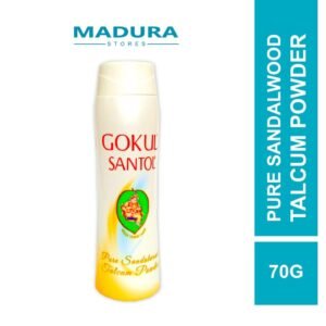 Gokul Santol Pure Sandalwood Talcum Powder 70g (Bedak Talkum)