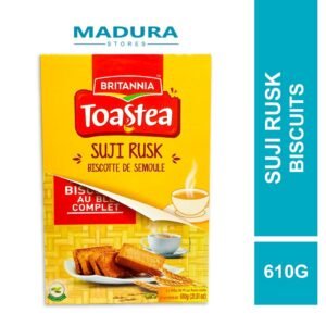 Britannia Toastea Suji Rusk Biscotte De Semoule 610g