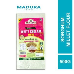 RK Heritage White Cholam Mavu Sorghum Millet Flour 500g / Tepung Millet Jagung / Madura