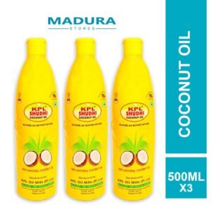 KPL Shudhi Coconut Oil 500ml x3