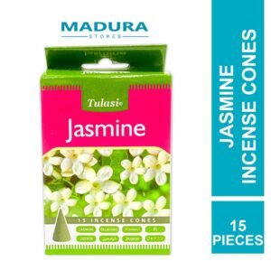 Tulasi Jasmine Incense Cones 15 pieces